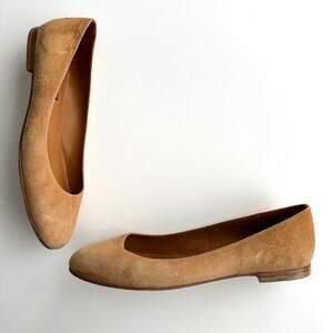 Margaux Classic Camel Suede Loafers